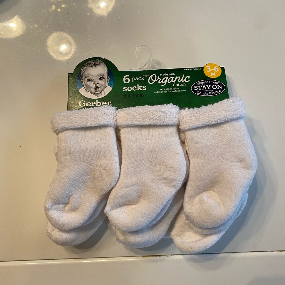 3-6 Month Baby Socks